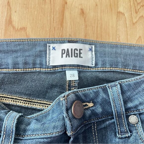 Paige Verdugo Ankle Skinny Blue Jeans Women’s 28 - Picture 2 of 5